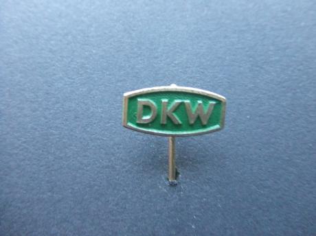 DKW Duits auto-, motor- en bromfietsmerk. groen logo